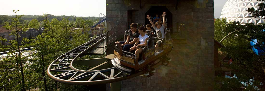 compact log flume ride manufacturers